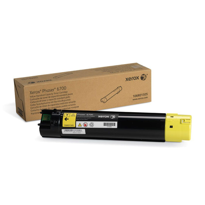 XEROX YELLOW STANDARD CAPACITY TONER CARTRIDGE PHASER 6700