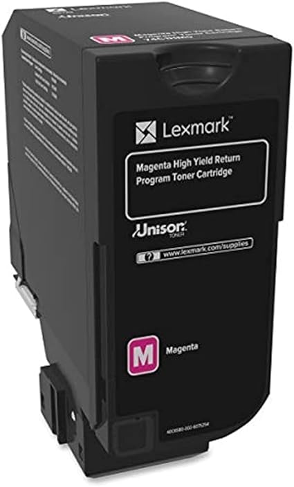 74C1HM0 LEXMARK CS725 MAGENTA HIIGH YIELD TONER 12K