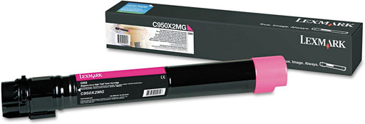 C950X2MG LEXMARK C950 MAGENTA TONER CARTRIDGE 22K