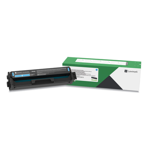 Lexmark C341XC0 Cyan Extra High Yield Return Program Toner Cartridge