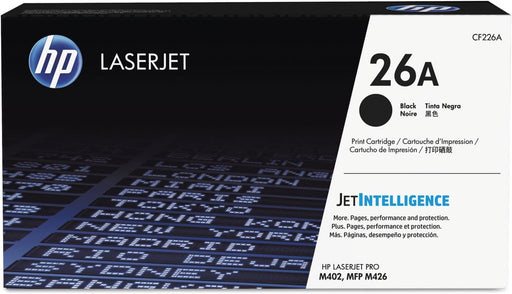 HP 26A (CF226A) Black Original LaserJet Toner Cartridge