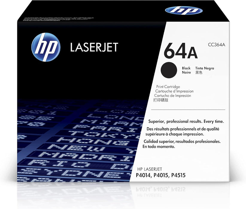 HP 64A (CC364A) Black Original LaserJet Toner Cartridge