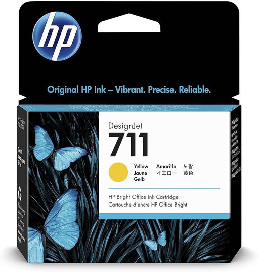 HP 711 Yellow Ink Cartridge (CZ132A)