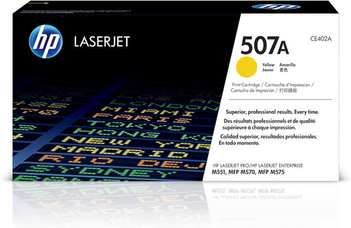 HP 507A (CE402A) Yellow Original LaserJet Toner Cartridge