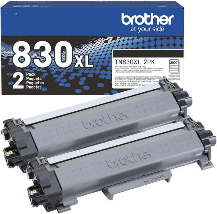 GENUINE BROTHER 2PK HIGH-YIELD BLACK TONER CARTRIDGE MULTIPACKGENUINE BROTHER 2PK HIGH-YIELD BLACK TONER CARTRIDGE MULTIPACK