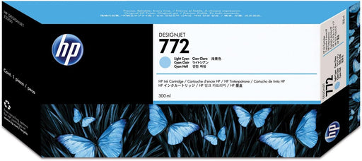 HP DesignJet 772 Light Cyan Ink Cartridge (CN632A)