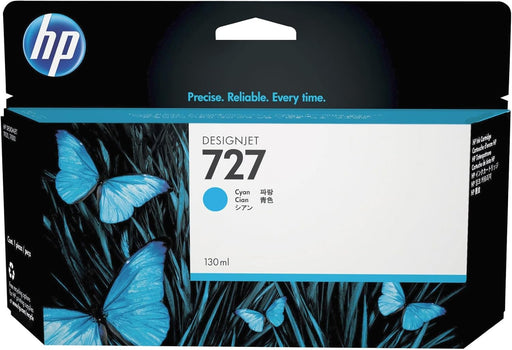 HP 727 (B3P19A) 130mL Cyan Original Ink Cartridge