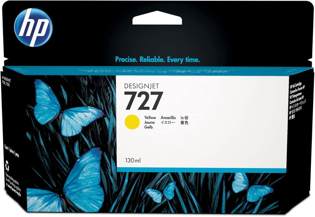 HP 727 (B3P21A) 130mL Yellow Original Ink Cartridge