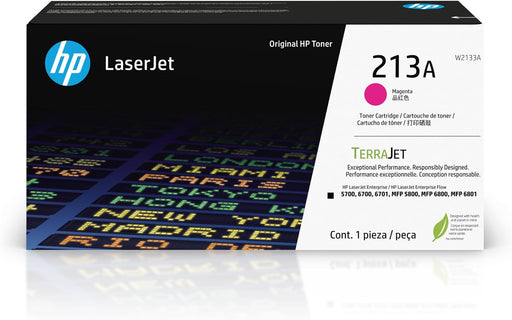 HP 213A Magenta Original LaserJet Toner Cartridge (W2133A)