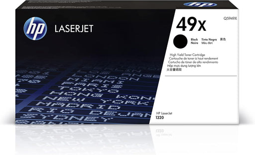 HP 49X (Q5949X) Black High Yield Original LaserJet Toner Cartridge