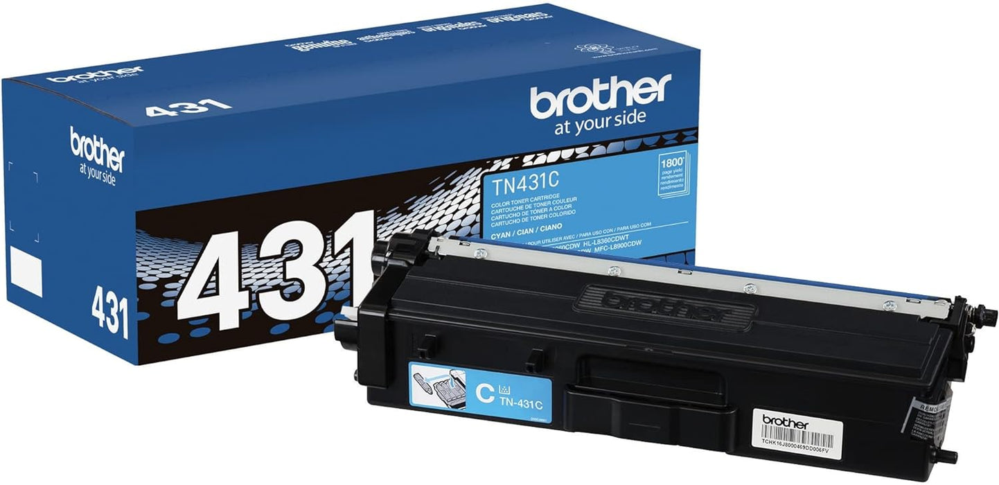 TN431C CYAN 1.8K TONER