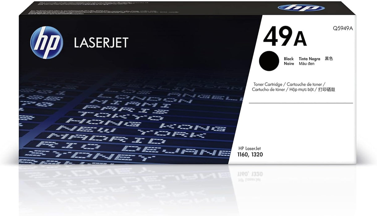 HP 49A (Q5949A) Black Original LaserJet Toner Cartridge