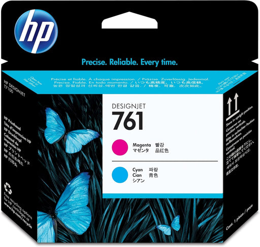 CH646A HP #761 MAGENTA & CYAN PRINTHEAD