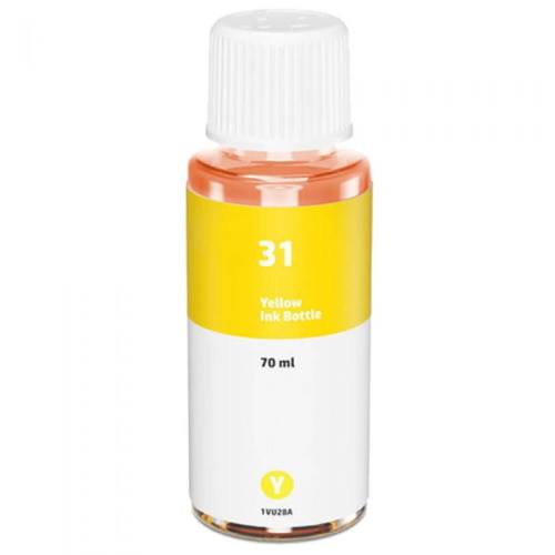 HP 31 1VU28AN Compatible Yellow Ink Bottle 70ml