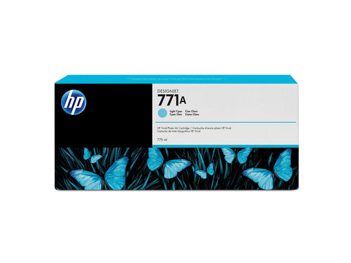 B6Y20A HP #771A 775ML LIGHT CYAN INK CARTRIDGE