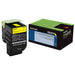 70C1XY0 LEXMARK 701XY YELLOW EXTRA HIGH YIELD RETURN PROGRAM