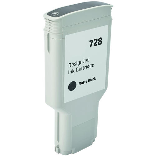 Compatible HP 728 F9J68A 300ml Matte Black Ink Cartridge High Yield