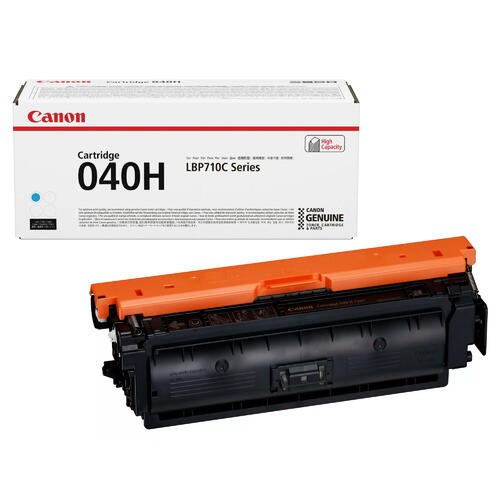 Canon 040H 0459C001 Original Cyan Toner Cartridge High Yield