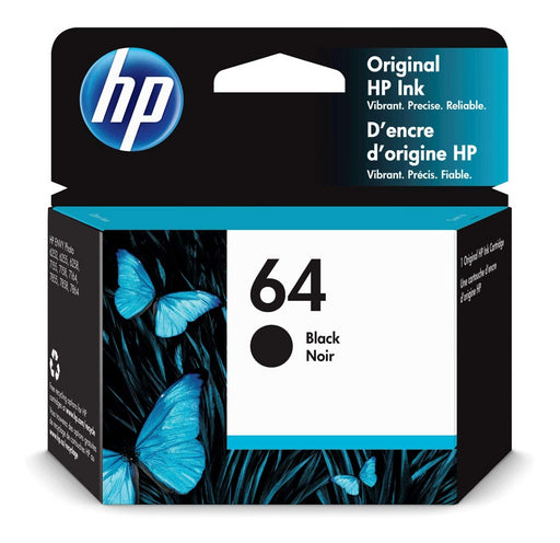 N9J90AN#140 HP #64 BLACK INK FOR ENVY PHOTO 6255/7155/7855 S