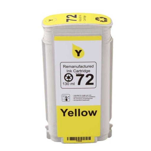 C9373A HP #72 130ML YELLOW COMPATABLE INK CARTRIDGE